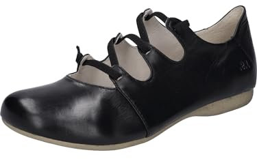 Josef Seibel Damen Fiona 04 Geschlossene Ballerinas, Schwarz (Schwarz 600), 43 EU