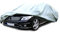 ECD Germany Ganzgarage Größe M 431 x 165 x 119 cm - 4 Lagig - Atmungsaktiv - Wasserdicht - Staubdicht mit UV Schutz - Autoabdeckung Vollgarage Autogarage Autoplane Autoabdeckplane