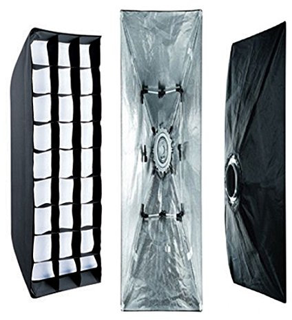 Linkstar qssx-30150hc 30 x 150 cm faltbar Striplight Softbox mit Wabe