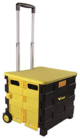 Vigor Carrello Portautensili Quick Trolley Pieghevole, 45 x 38 x 98 cm