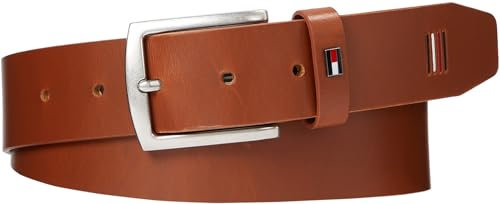 Tommy Hilfiger Herren Gürtel Denton 3.5 Ext Ledergürtel, Braun (Cognac), 140