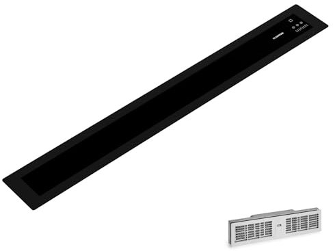 Klarstein Brisa Hotte Aspirante - Cee A+, Débit 710 M³/H, Silencieuse 42-66 dB, Commande Tactile, Led, Acier Inox, Hotte Encastrable De Plan De Travail, Convertible En Mode Recirculation