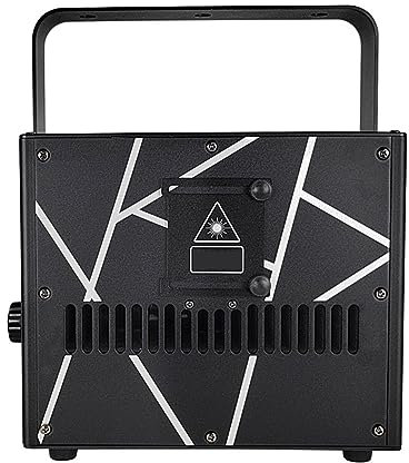 Luces Discoteca, 5W 8W 10W RGB Light ILDA Animation Beam Scanner Proyector de escenario Dj Disco Party Christmas Stage Effect Lights para DJ, decoración de fiestas.(5w_A)