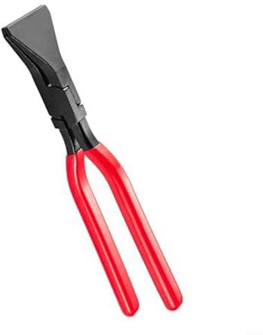 TONIXY Ensemble de pinces pliantes en métal avec mâchoire droite 90 à 45 degrés Outils manuels Poignée antidérapante Outil de cintrage en métal plat pour automobile