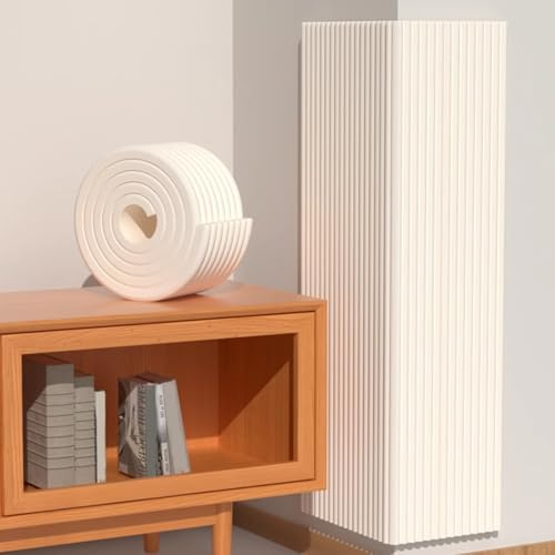 Imbottitura da parete per bambini, pannelli imbottiti autoadesivi, cuscino da parete anticollisione, testiera staccabile e adesiva per camera da letto, cameretta dei bambini, tatami (bianco, larghez