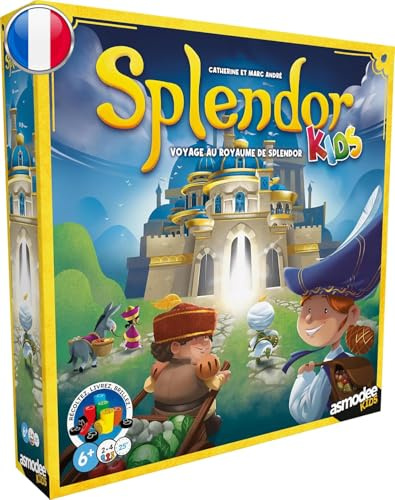 Asmodee - Splendor Kids - Space Cow - Jeu de Société