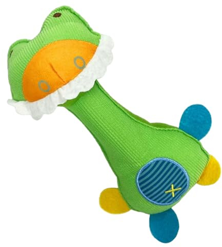 Juguetes para perros con Squeaker - Animales de dibujos animados de felpa de franela, masticación interactiva suave Play | Duradera sin relleno para mascotas chirriantes para