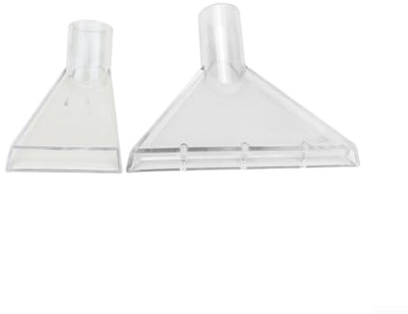 Buse de nettoyage de tissus d'ameublement avec embout d'aspirateur transparent pour extracteur de tapis et tissu de canapé, suceur plat pour nettoyage des espaces restreints, compatible avec support