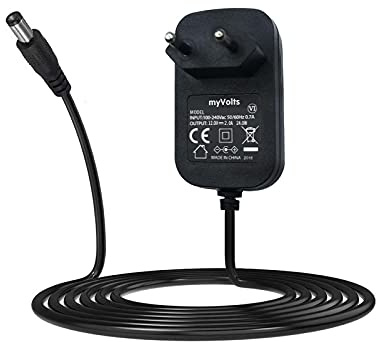 MyVolts 12V EU-Netzteil kompatibel mit Maxtor 9NZ2A4-500 Externe Festplatte