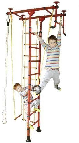 NiroSport espaldera Gimnasio M1 Barras de Pared Espaldera de Fitness Complejo Deportivo de Gimnasia Gimnasia de los niños en casa Barras Espaldera para Gimnasio