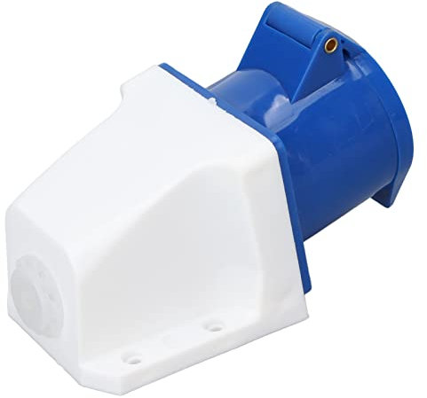 Industriestecker, 3-polige 16A/32A CEE-Buchse IP44 Wasserdicht Verhindert Alterung Industriesteckverbinder für die Industrie Landwirtschaft 220‑380 V(32A)