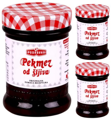 Podravka marmellata di prugne 350 grammi di vetro x 3 pezzi