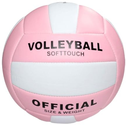 LZYWOD Pelotas de voleibol impermeables para interiores y exteriores, tamaño oficial, tamaño 5, entrenamiento deportivo, para adolescentes, para principiantes, juegos de juego