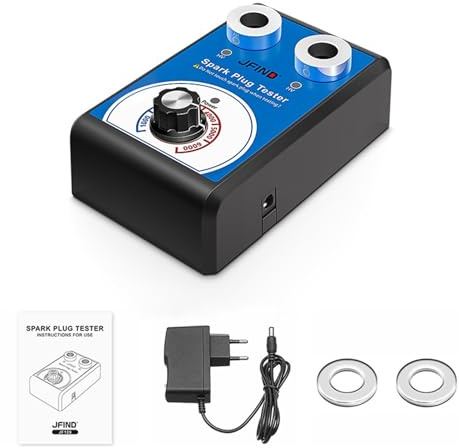 EIOLWJIEO Il tester per di accensione del motore automobilistico per candele garantisce una misurazione professionale con il tester per candele con doppi fori