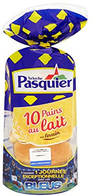 Brioche Pasquier Pains au Lait au Levain 10 x 35 g