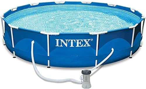Intex 28212 Metal Frame Swimming Pool - Blue