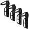 Red Loon 4X Wand Fahrradhalter - Fahrrad Wandhalterung - Fahrradständer - Fahrradhaken Fahrradhalterung - für Garage Indoor-Fahrradaufbewahrung - Tragkraft bis 25kg pro Wandhaken