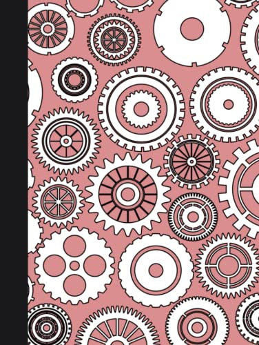 Engineering Paper: A Notebook of Graph Sheets with Numbered Pages – Apricot Pink