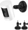 TIUIHU Adjustment Wandhalterung Kompatibel mit Stick Up Kamera Arlo Pro 4 Arlo Pro 3 Arlo Pro 2 Arlo Ultra 2 Arlo Ultra 1/4 Schraube Kamera-Wandhalterungen (Schwarz)