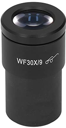 WF30X/9 Microscope Eyepiece Lens High Eye Point Wide Field 30mm Interface for Stereo Microscope Adapter Accessory