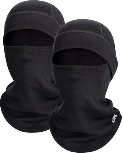 AOPREL Kinder Sturmhaube Winter, Modal-Wolle-Mix Balaclava Skimaske Multifunktional Winddicht Gesichtsmasken Schlupfmütze Sturmmaske Mütze mit Halswärmer für Jungen & Mädchen