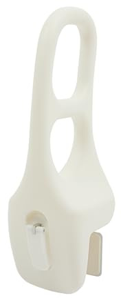 Asidero para bañera con asa, capacidad de carga de 136 kg, montaje sin agujeros, para 7-16 cm de grosor de la bañera, agarre seguro para personas mayores