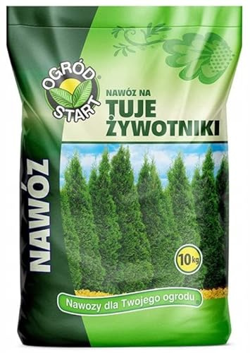 Concime per tuje e cipressi 10kg - conifere siepi alberi e arbusti sempreverdi