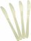 Chef Aid Dinner Knives, Set of 4 Stainless Steel Dinner Table Cutlery Knives, Also Ideal for Picnics and Parties, Stainless Steel with Rounded Edges, Dishwasher Safe, Silver