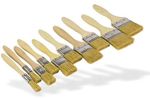 DEMA - Juego de pinceles para pintor (13-63 mm, 10 unidades)