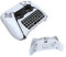 Mcbazel Teclado Inalámbrico para Mando PS5, Bluetooth 3.0 Gamepad Chatpad para Mando PS5 con Altavoz Integrado y Conector de Audio de 3.5 mm