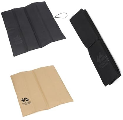 Fokroin 2 Stück Sitzunterlage Outdoor, Thermo Sitzkissen Outdoor faltbar, Schaumstoff Sitzpolster Stadion, Kinder und Erwachsener, Maschinenwaschbar, Faltbares, Einfacher Modischer Stil