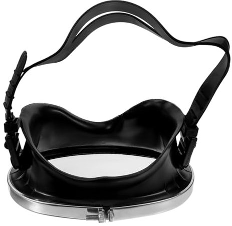 Kisangel Schwimmmaske Tauchmaske und Schnorchel Nase Tauchlicht Bogenschießen Taucherbrille schnorchelmask snorkel mask Tauchmaske für notwendige Ausrüstung zum Tauchen Glas Black