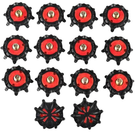 Xanorrg 14 Pièces Pointes De Golf Antidérapantes Broches Pointes Chaussures Golf Goujons Remplacement Styles Vis Clous Chaussure Chaussures Pièce Rechange Torsions Rapides Tourner Goujons À