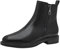 MARCO TOZZI Damen Stiefeletten ohne Absatz mit Lederanteil Elegant, Schwarz (Black Comb), 38 EU