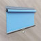 Springrollo Mittelzugrollo ohne Bohren Selbstklebendes Sonnenschutz Rollo Thermorollo Sonnenschutzrollo Für Balkon Wohnzimmer Küche Büro Türen Fenster Kabellos Thermofolie(Blue,70W x 150H cm)