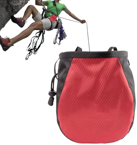 Borsa per gesso da arrampicata, impermeabile, portatile, a prova di perdite, per bouldering all'aperto, per sollevamento , allenamento, alpinismo, alpinismo, atleta, istruttore