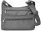 VOLGANIK ROCK Umhängetasche für Frauen, Mehrere Taschen Handtasche Schultertasche Wasserdichte RFID Umhängetasche für den täglichen Gebrauch Messenger Bag Reisetasche