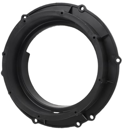 Espaciador de Altavoz, 2 Unids/Set Adaptador de Altavoz de Audio para Puerta de Coche Anillos Espaciadores Soporte de Montaje Reemplazo de Accesorios de Reproductor de Coche ABS para Ye