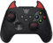 PlayVital Niedlicher Dämon Silikonhülle für Xbox Series X/S Controller, Kawaii Cute Anti-Rutsch-Silikon Schutzhülle Case Zubehör für den Xbox Core Wireless Controller mit Daumengriff Kappen-Schwarz