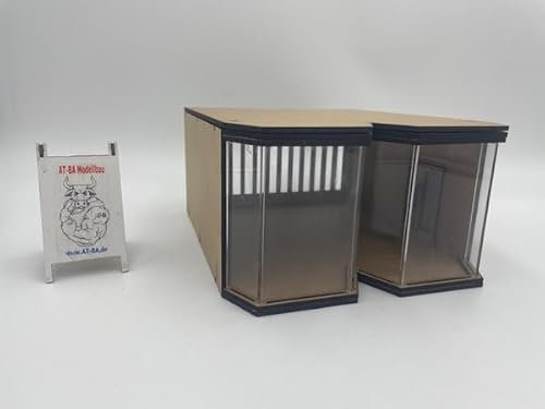 AT-BA Modellbau 220122 Slotcar Deko Boxengasse Ausstellung