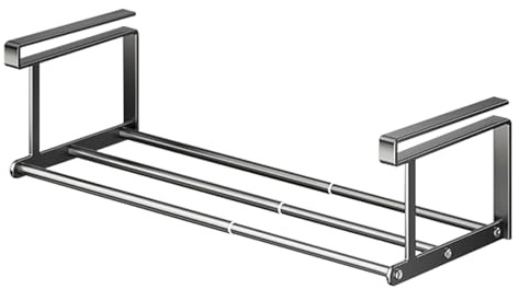 Hozaenwa Estantes Inferiores Para Muebles - Estante Telescópico Para Escritorio | Bandeja Ajustable Antideslizante Para Cocina Baño Armario Fregadero