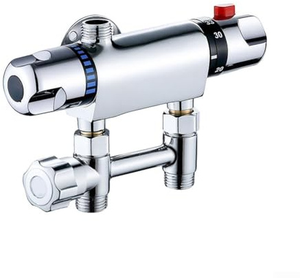 Válvula termostática de grifo de ducha, diseñada para sistemas de calefacción solar, temperaturas constantes durante cada uso en el baño
