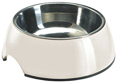 Hunter 2 in1 Schale aus Melamin/weiß 350 ml (2 Stück)