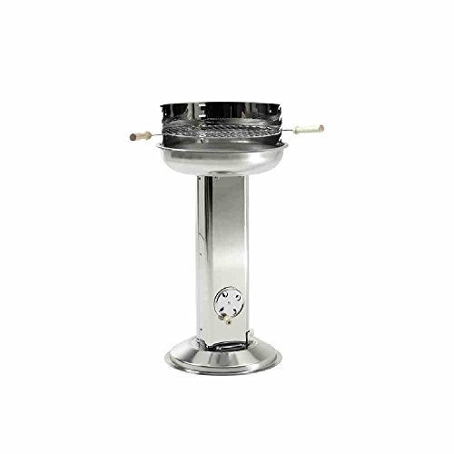 Grillchef 11242 Barbecue colonne rond, 43cm de diamètre
