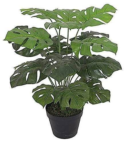 Leaf Monstera Pianta Artificiale, 60 cm