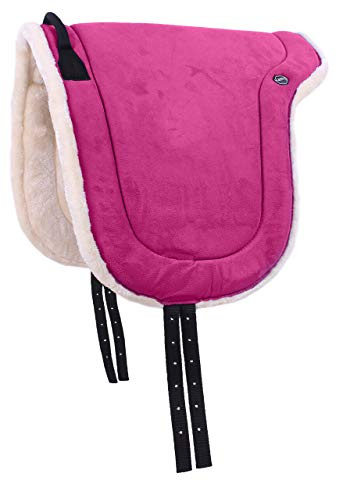Bareback Pad (sella per monta naturale) (FULL, Fucsia)