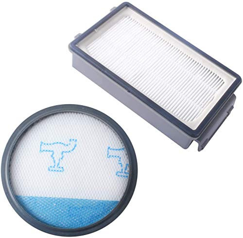 Poweka Filtro de Espuma y Filtro HEPA Compatible con Rowen-taa Te-fall Mouli-nexx Compact Power Cyclonic Series Aspiradora Reemplaza a ZR005901