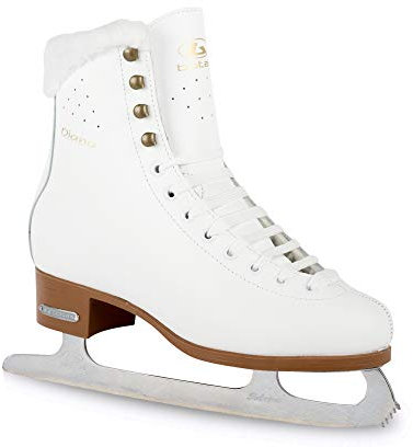 Botas - Model: 829 / Figure Ice Skates for Women, Girls/Color: White, Size: Adult 5