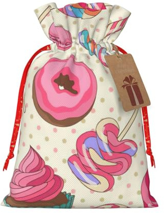 YANYU Coloridas bolsas de regalo con cordón para tartas