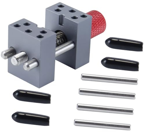 Orivin Hög precision mini-skruvstäd diameter justerbar parallell bordsskruvstäd liten platt klämma för modellbyggeverktyg smycken
